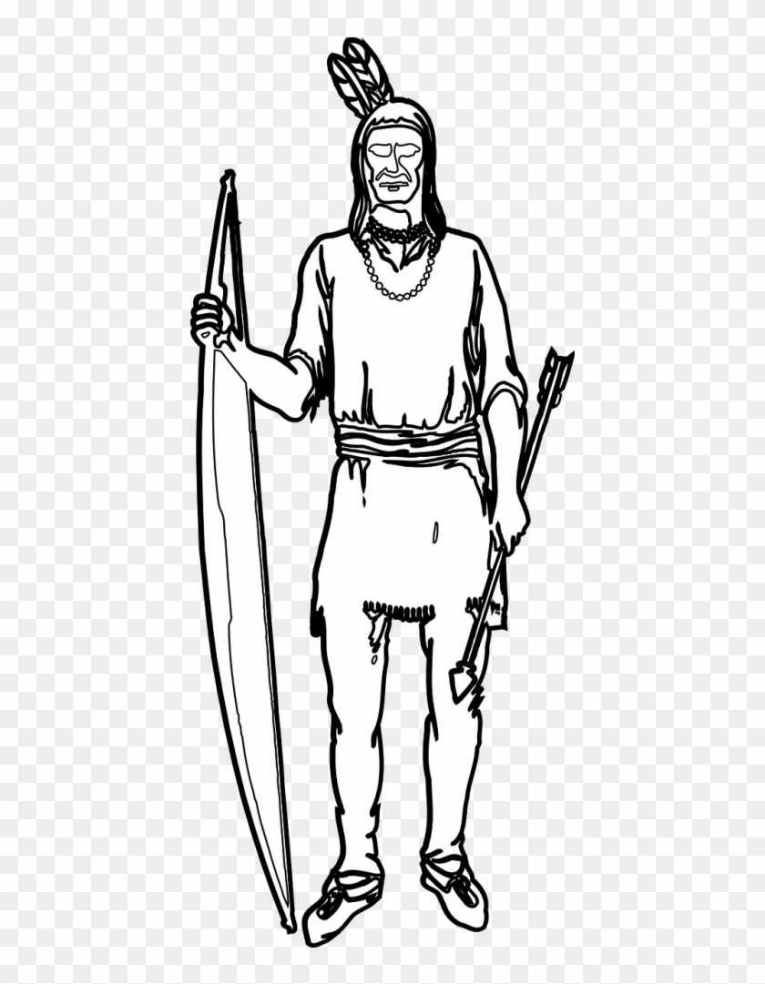Indian,bow,arrow,native American,tribe,free Vector - Indian,bow,arrow,native American,tribe,free Vector #1488853