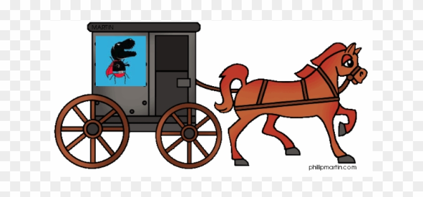 Horse Drawn Carriage Clipart Karwahe - Horse Drawn Carriage Clipart Karwahe #1488998