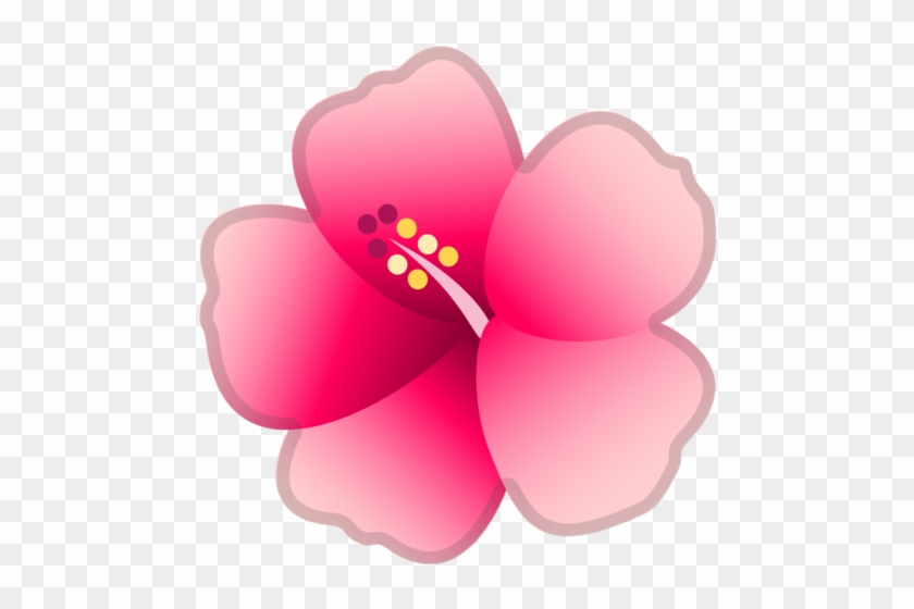 Hibiscus Clipart Emoji - Hibiscus Clipart Emoji #1489152