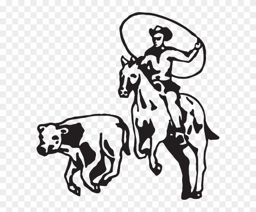 Drawing Cowboys Team Roping - Drawing Cowboys Team Roping #1489305