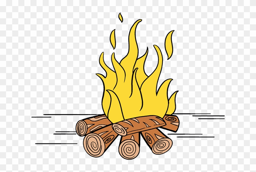 Vector Royalty Free Bonfire Clipart Easy - Vector Royalty Free Bonfire Clipart Easy #1489329