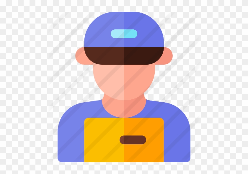 Delivery Man Free Icon - Delivery Man Free Icon #1489491