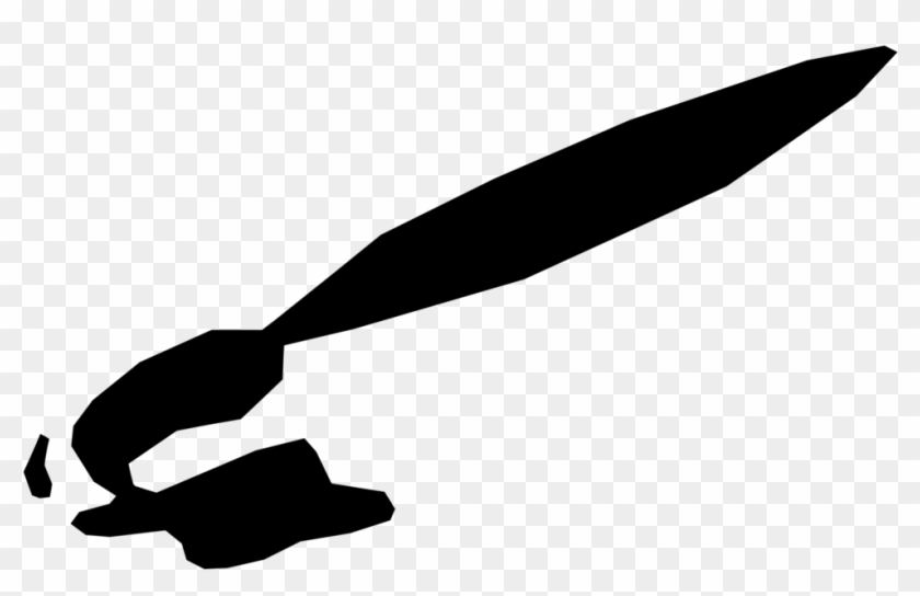 Black And White Microsoft Paint Paintbrush Painting - Black And White Microsoft Paint Paintbrush Painting #1489543