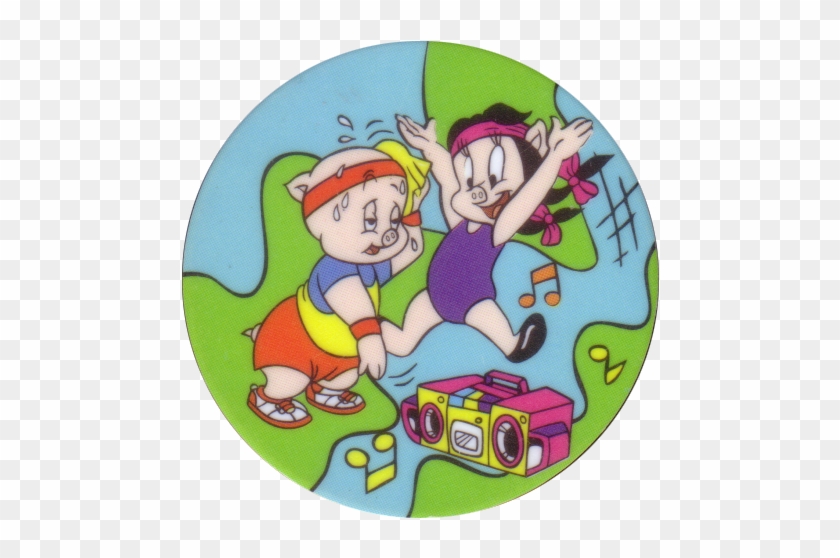 Tazos > Series 1 > 001 040 Looney Tunes 34 Porky Pig - Tazos > Series 1 > 001 040 Looney Tunes 34 Porky Pig #1489811