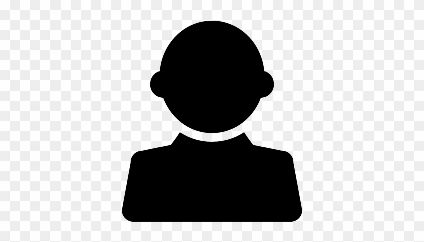 Black User Male Shape Vector - Black User Male Shape Vector #1490065