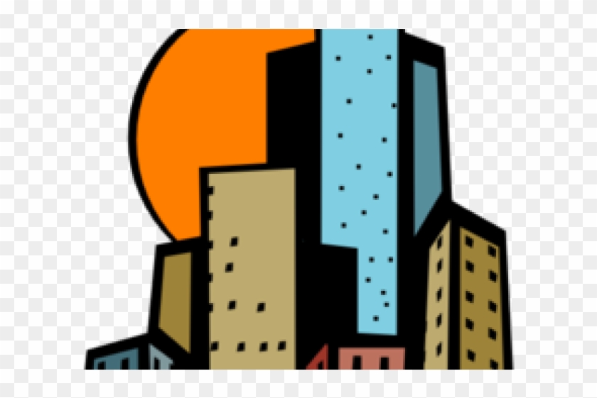 Skyscraper Clipart City - Skyscraper Clipart City #1490239