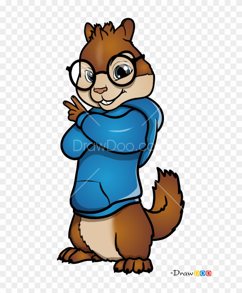 How To Draw Simon And Chipmunks - How To Draw Simon And Chipmunks #1490408