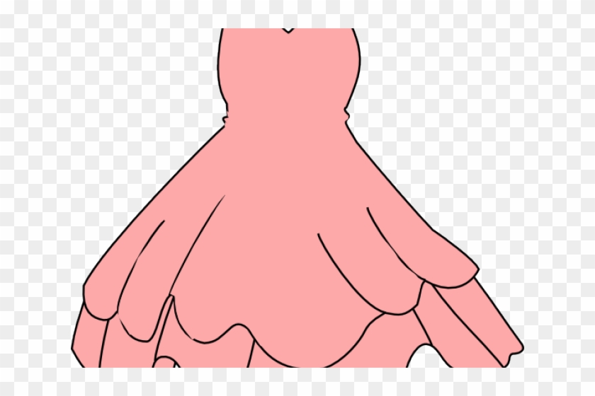 Pink Dress Clipart Girl's - Pink Dress Clipart Girl's #1490789