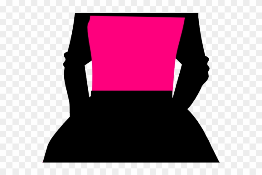 Pink Dress Clipart Girl Dress - Pink Dress Clipart Girl Dress #1490792