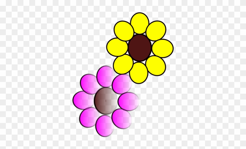 Yellow Floral Bouquets Flower Red Purple - Yellow Floral Bouquets Flower Red Purple #1491011