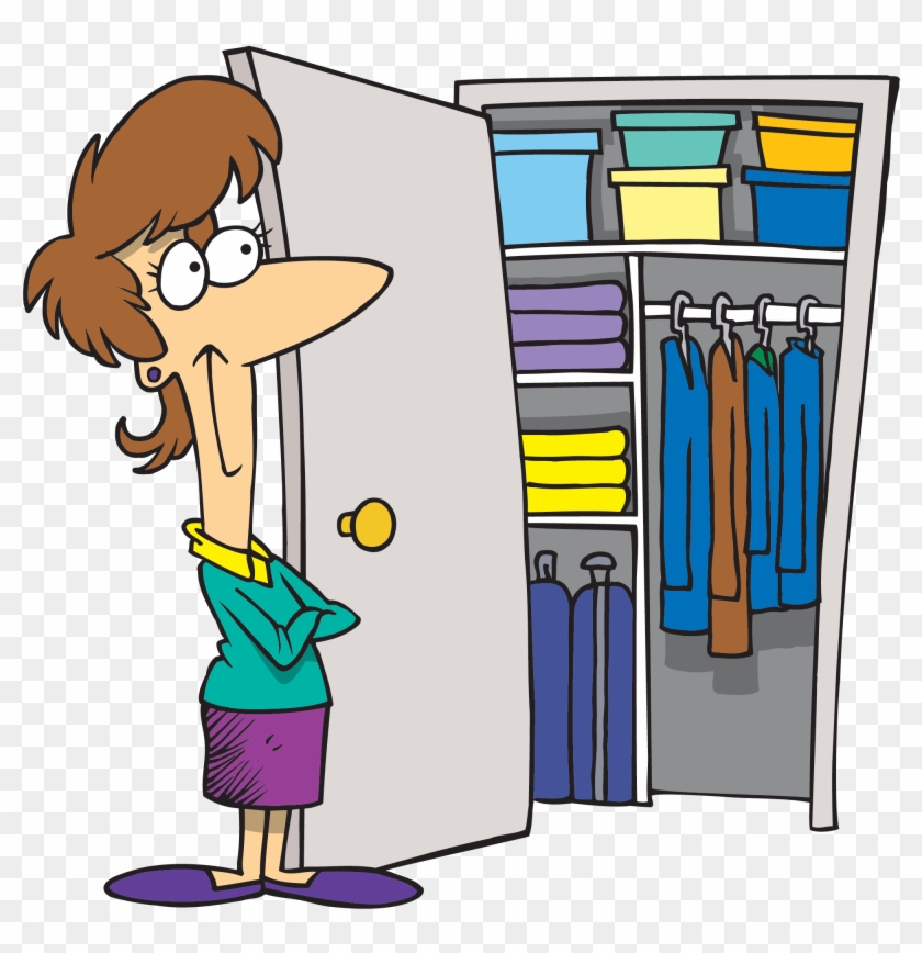 Closet Clipart Organized Home - Closet Clipart Organized Home #1491028