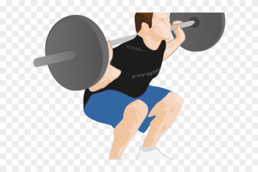 Weight Plates Clipart Squat - Weight Plates Clipart Squat #1491468