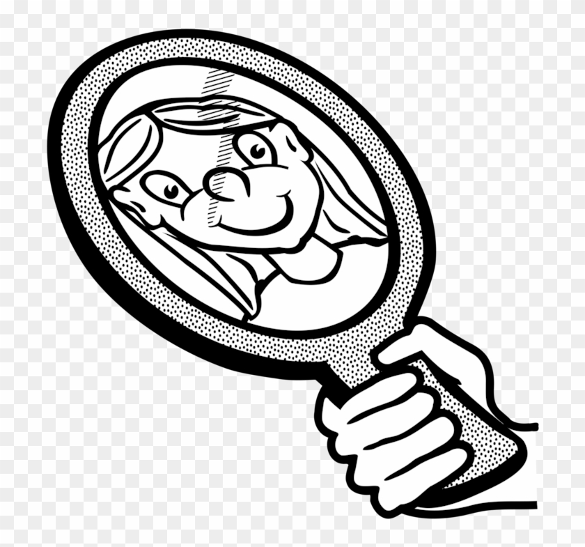 Line Art Mirror Drawing Reflection Computer Icons - Line Art Mirror Drawing Reflection Computer Icons #1491761