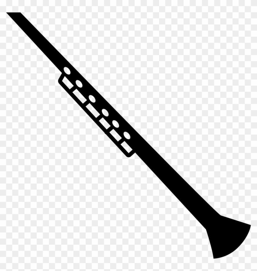 Clarinet Vector Svg - Clarinet Vector Svg #1491968