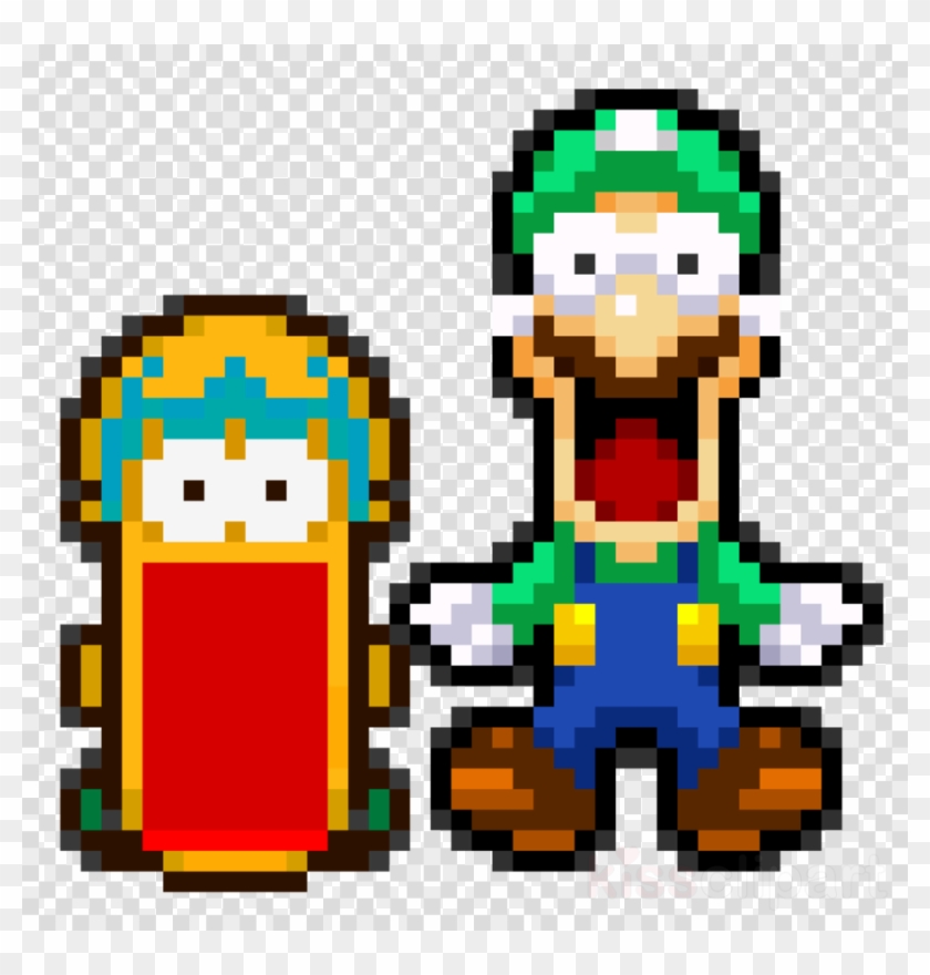 Luigi Mansion Sprites Clipart Luigi's Mansion - Luigi Mansion Sprites Clipart Luigi's Mansion #1492644