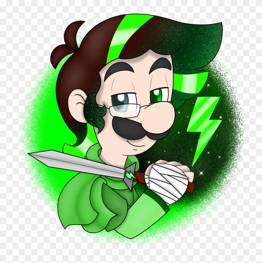 N Luigi By Mariolightfire-hero - N Luigi By Mariolightfire-hero #1492652