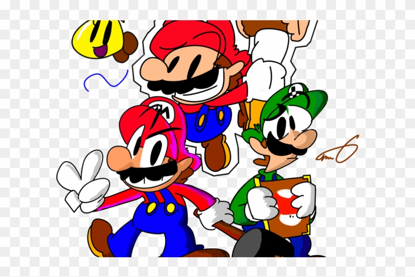 Luigi Clipart Paper Mario - Luigi Clipart Paper Mario #1492698