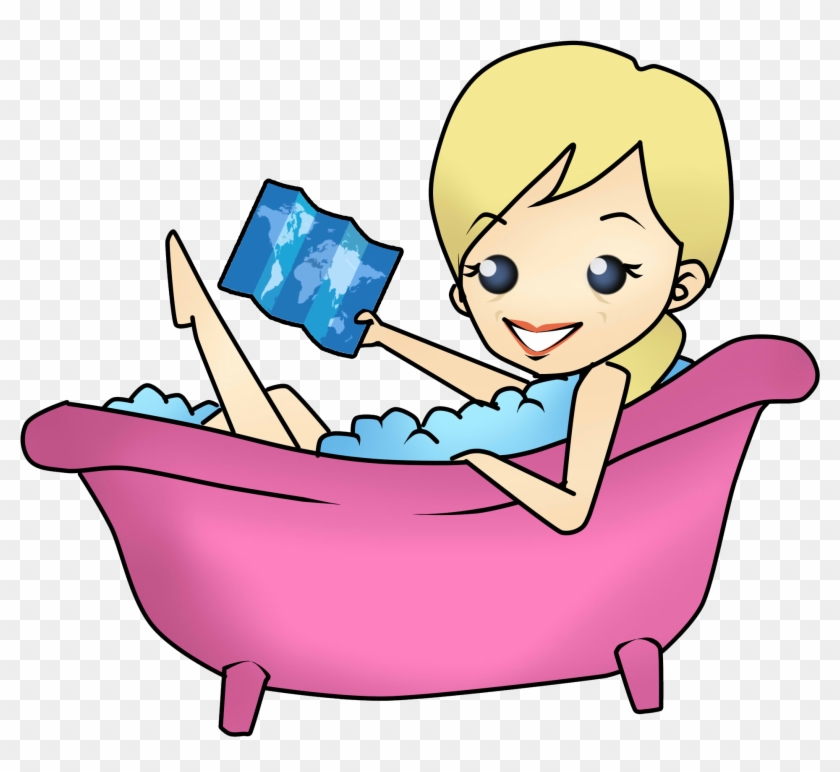 Blonde Brunettetravel In A Bathtub - Blonde Brunettetravel In A Bathtub #1493141
