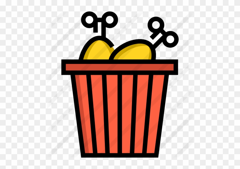 Chicken Bucket Free Icon - Chicken Bucket Free Icon #1493302