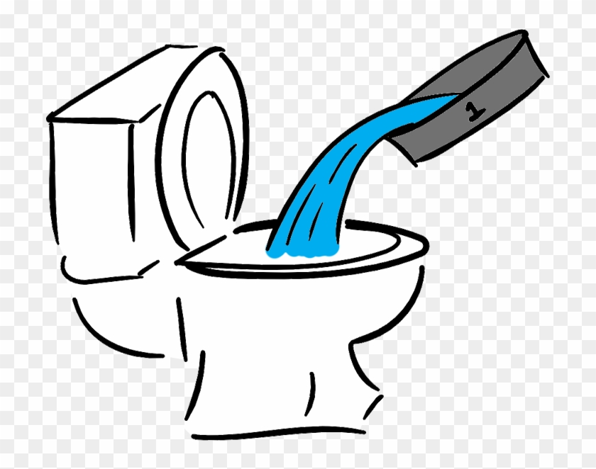 Flush The Liquid Waste Down The Toilet - Flush The Liquid Waste Down The Toilet #1493555