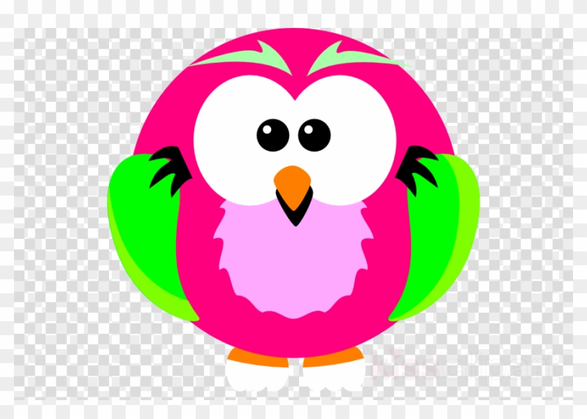 Owl Png Pink And Green Png Clipart Owl Clip Art - Owl Png Pink And Green Png Clipart Owl Clip Art #1493578