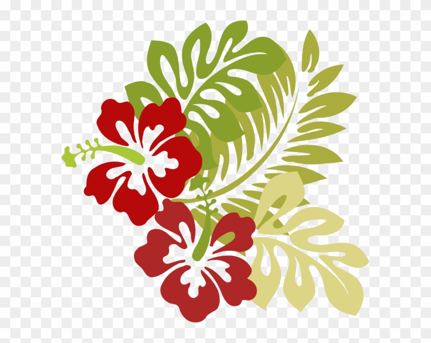 Red Hibiscus Clipart 3 By Destiny - Red Hibiscus Clipart 3 By Destiny #1493781