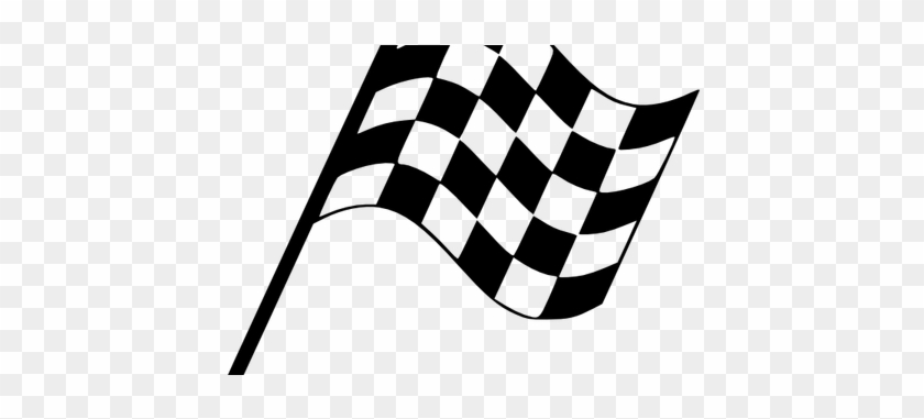 Race Car Flag Border - Race Car Flag Border #1493782