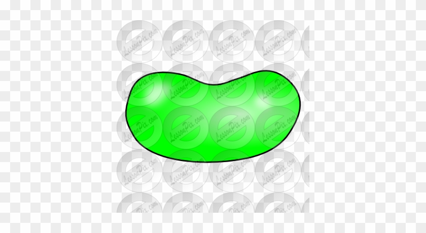 Jelly Bean Clipart Green - Jelly Bean Clipart Green #1493856