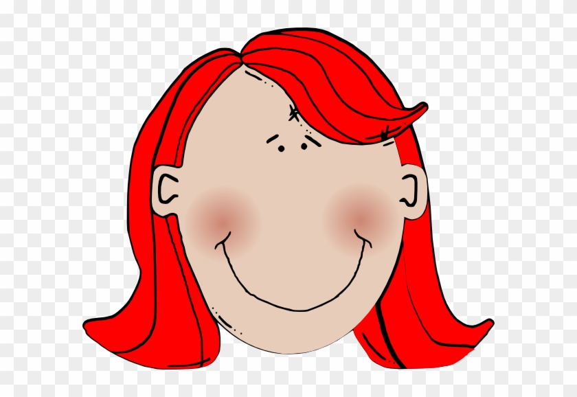 Red Hair Clipart Auburn Hair - Red Hair Clipart Auburn Hair #1494049