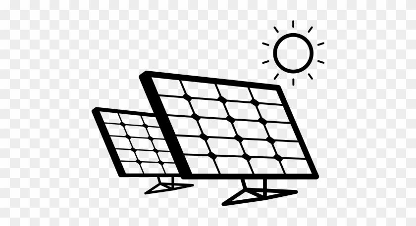 Solar Energy, Electricity Generation, Battery Icon - Solar Energy, Electricity Generation, Battery Icon #1494177