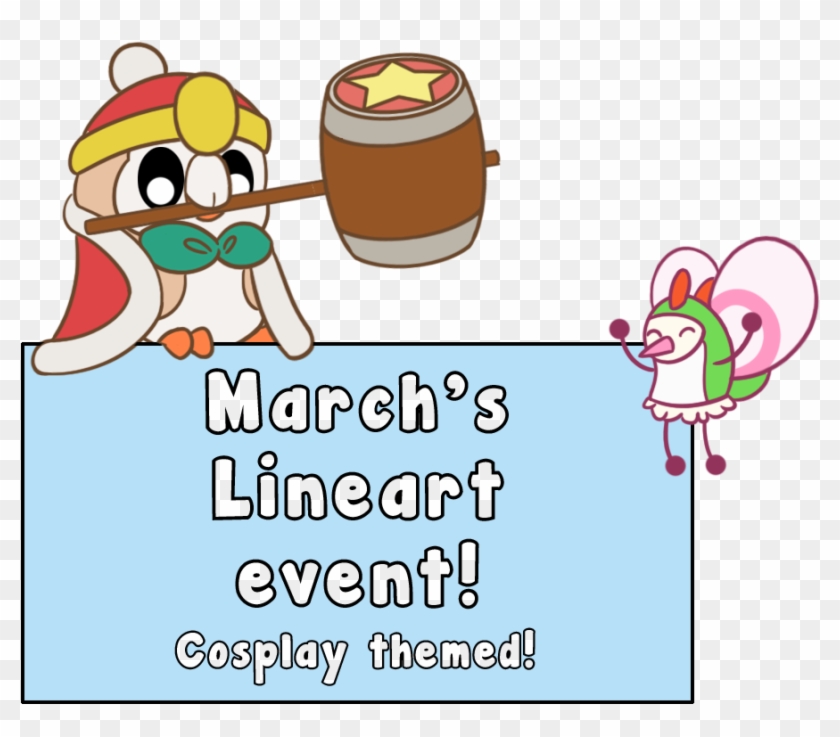 Welcome To March's Line Art Coloring Event The Theme - Welcome To March's Line Art Coloring Event The Theme #1495128