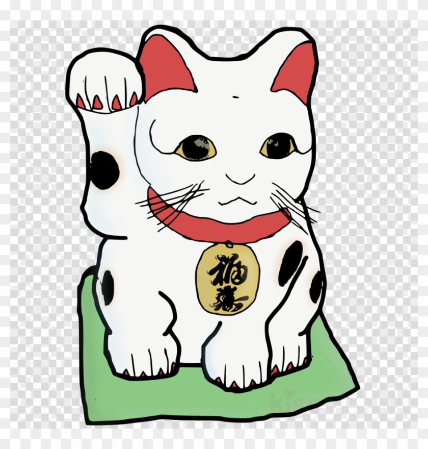Maneki Neko Clipart Maneki-neko Luck Clip Art - Maneki Neko Clipart Maneki-neko Luck Clip Art #1495179