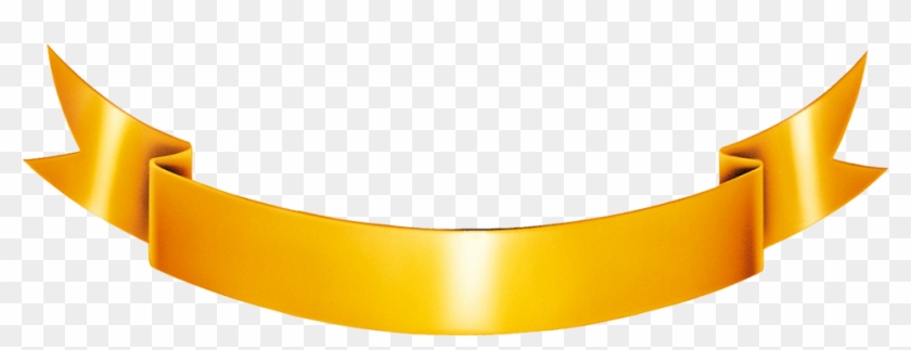 Gold Ribbon Transparent Images - Gold Ribbon Transparent Images #1495572