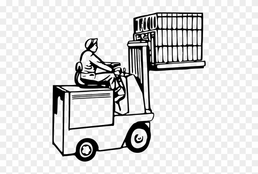 Banner Transparent Fork Lift Drawing At Getdrawings - Banner Transparent Fork Lift Drawing At Getdrawings #1495645