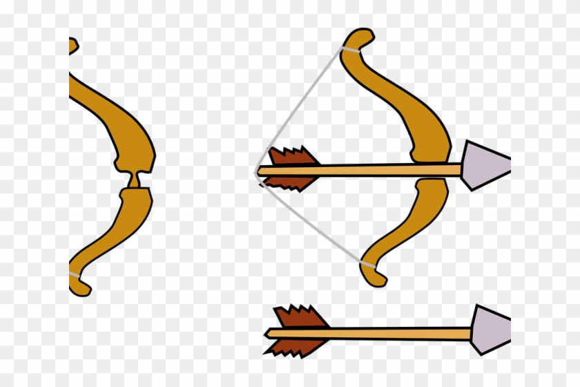 Weapon Clipart Bow Arrow - Weapon Clipart Bow Arrow #1495666