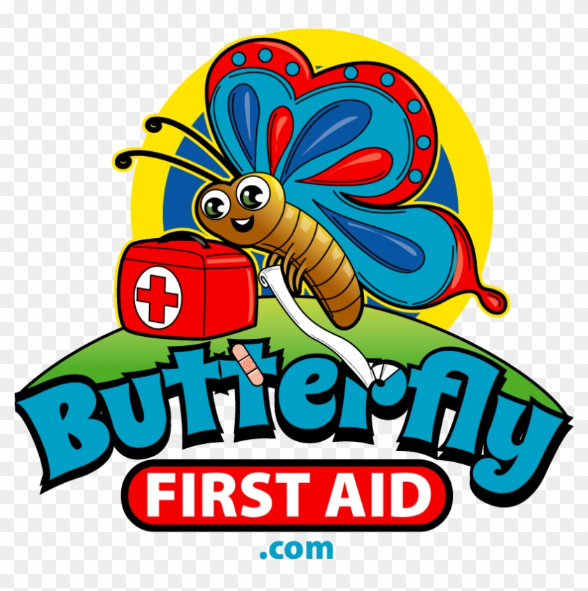 Butterfly First Aid Kids And Adults First Aid - Butterfly First Aid Kids And Adults First Aid #1495750