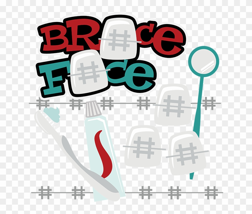 Cute Braces Clipart Dental Braces Dentistry Clip Art - Cute Braces Clipart Dental Braces Dentistry Clip Art #1496015