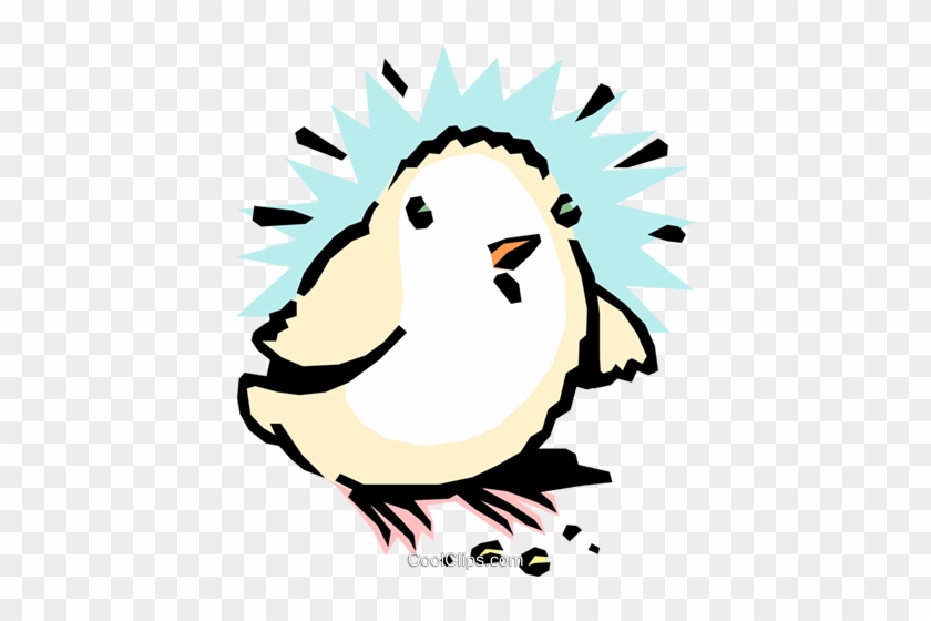 Cartoon Chick Royalty Free Vector Clip Art Illustration - Cartoon Chick Royalty Free Vector Clip Art Illustration #1496275
