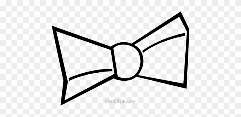 Bow Tie Royalty Free Vector Clip Art Illustration - Bow Tie Royalty Free Vector Clip Art Illustration #1496354