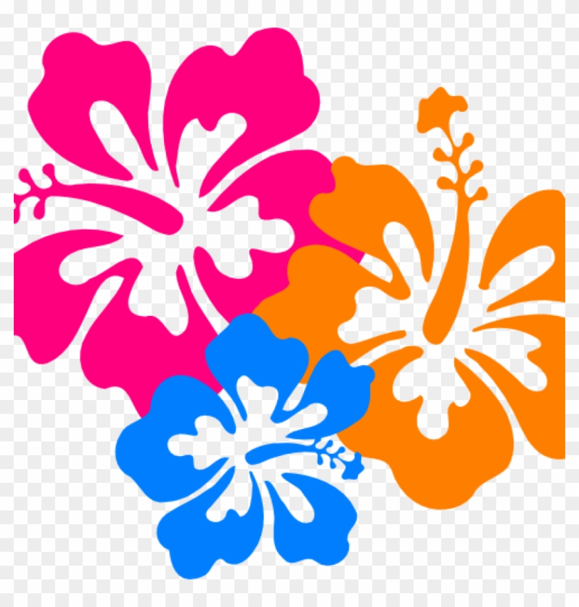 Hawaiian Border Clip Art Hawaiian Flower Clip Art Borders - Hawaiian Border Clip Art Hawaiian Flower Clip Art Borders #1496598