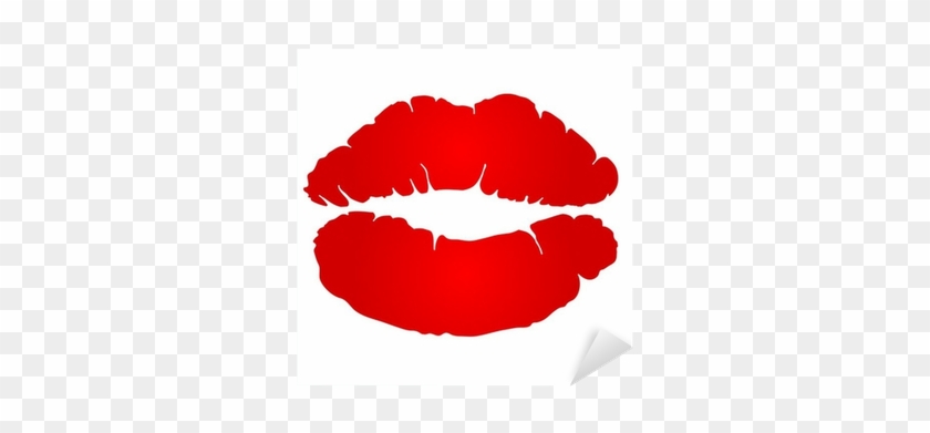 Kisses Clipart Simple Lip - Kisses Clipart Simple Lip #1496757