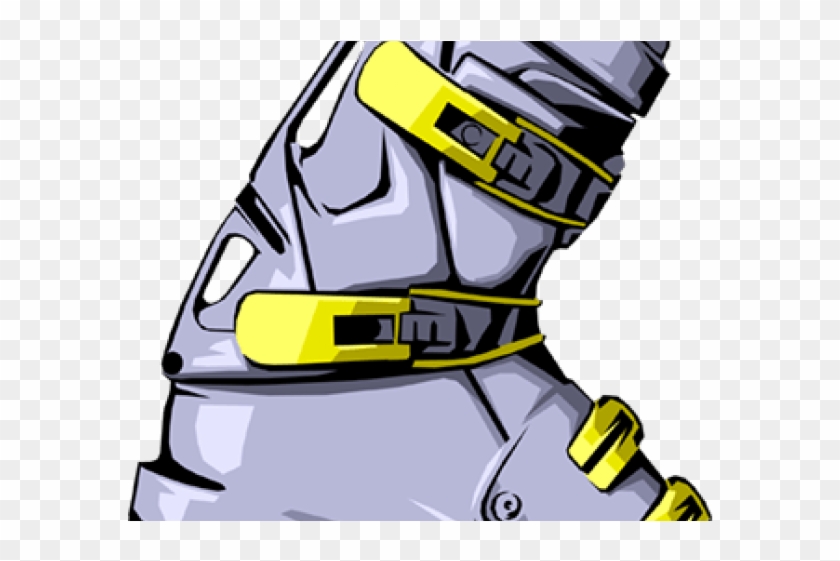 Ski Clipart Ski Boot - Ski Clipart Ski Boot #1496914