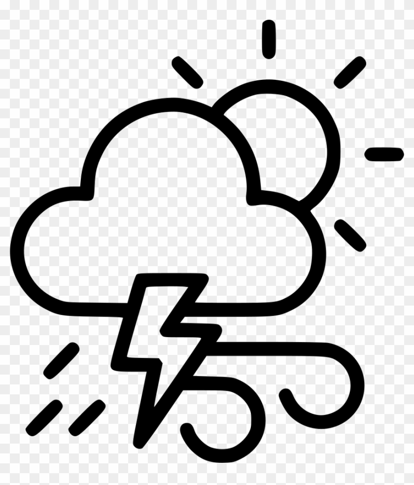 Weather Thunder Sun Wind Cloudy Lightning Comments - Weather Thunder Sun Wind Cloudy Lightning Comments #1496968