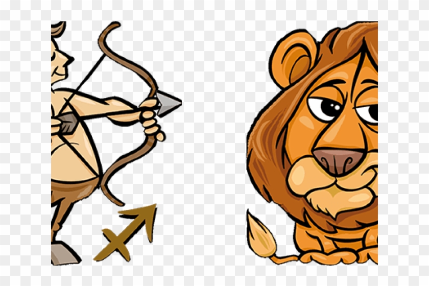 Sagittarius Clipart Lion - Sagittarius Clipart Lion #1498008