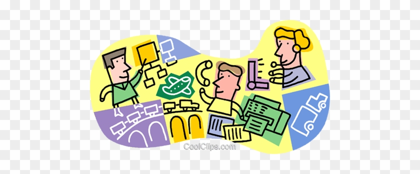 Transportation Logistics Royalty Free Vector Clip Art - Transportation Logistics Royalty Free Vector Clip Art #1498294