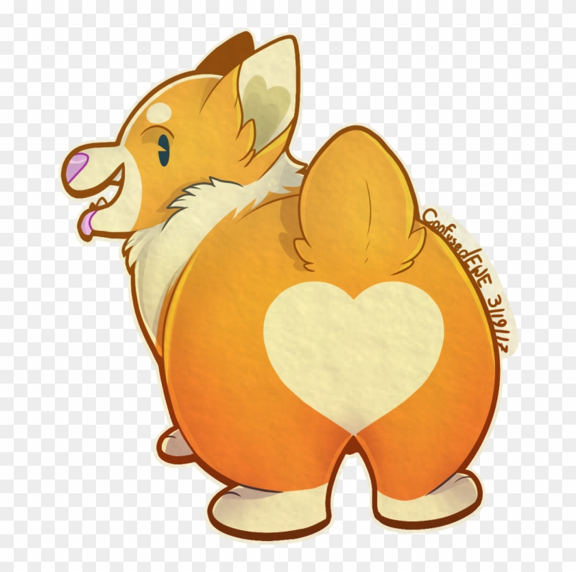 Daily 92 Corgi Butt By Confusedewe Fur Affinity Dot - Daily 92 Corgi Butt By Confusedewe Fur Affinity Dot #1498472