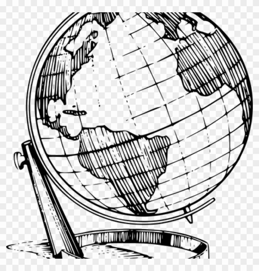 Globe Clipart Black And White 22639 Clipart Earth Globe - Globe Clipart Black And White 22639 Clipart Earth Globe #1498561