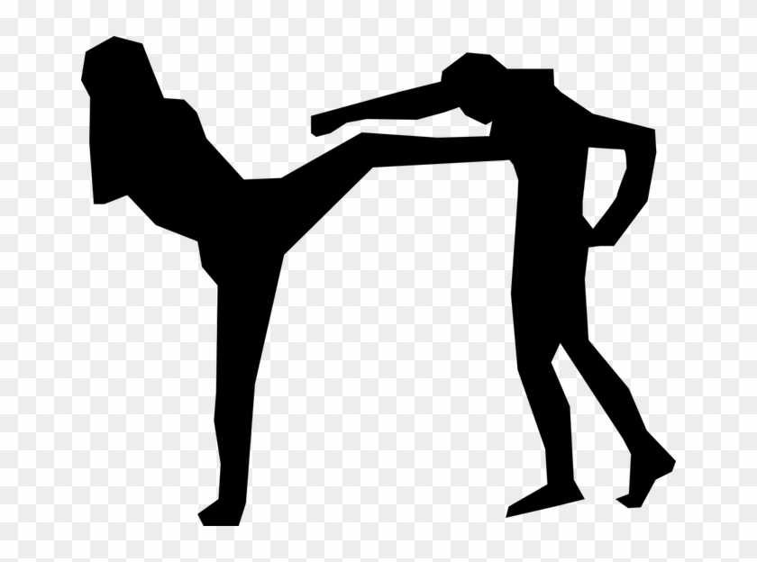Clip Art Muay Thai Boxing Transprent - Clip Art Muay Thai Boxing Transprent #1498842
