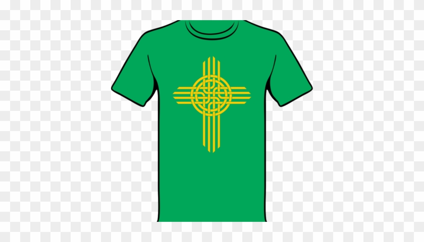 Celtic Zia Cross Shirt - Celtic Zia Cross Shirt #1499050