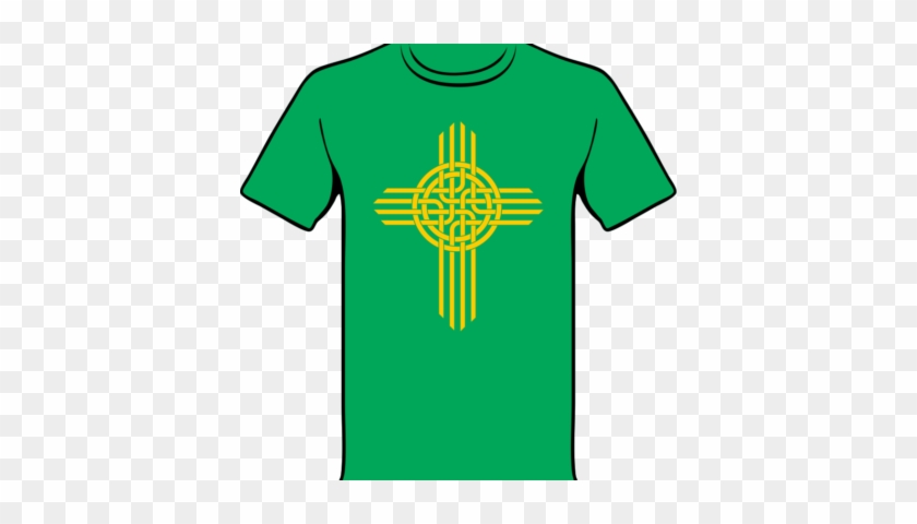 Celtic Zia Cross Shirt - Celtic Zia Cross Shirt #1499050